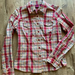 Personal Identity Flannel Plaid Shirt